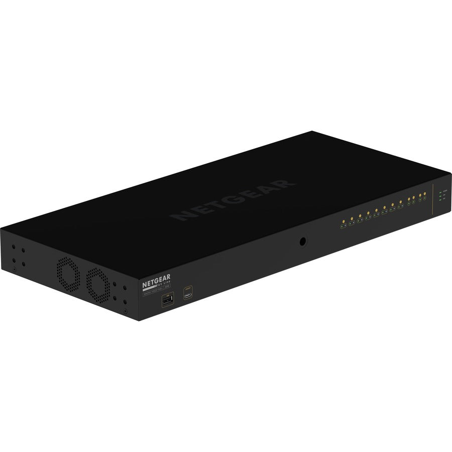 Netgear AV Line M4250-10G2F-PoE+ 8x1G PoE+ 125W 2x1G et 2xSFP commutateur géré (GSM4212P) GSM4212P-100NAS