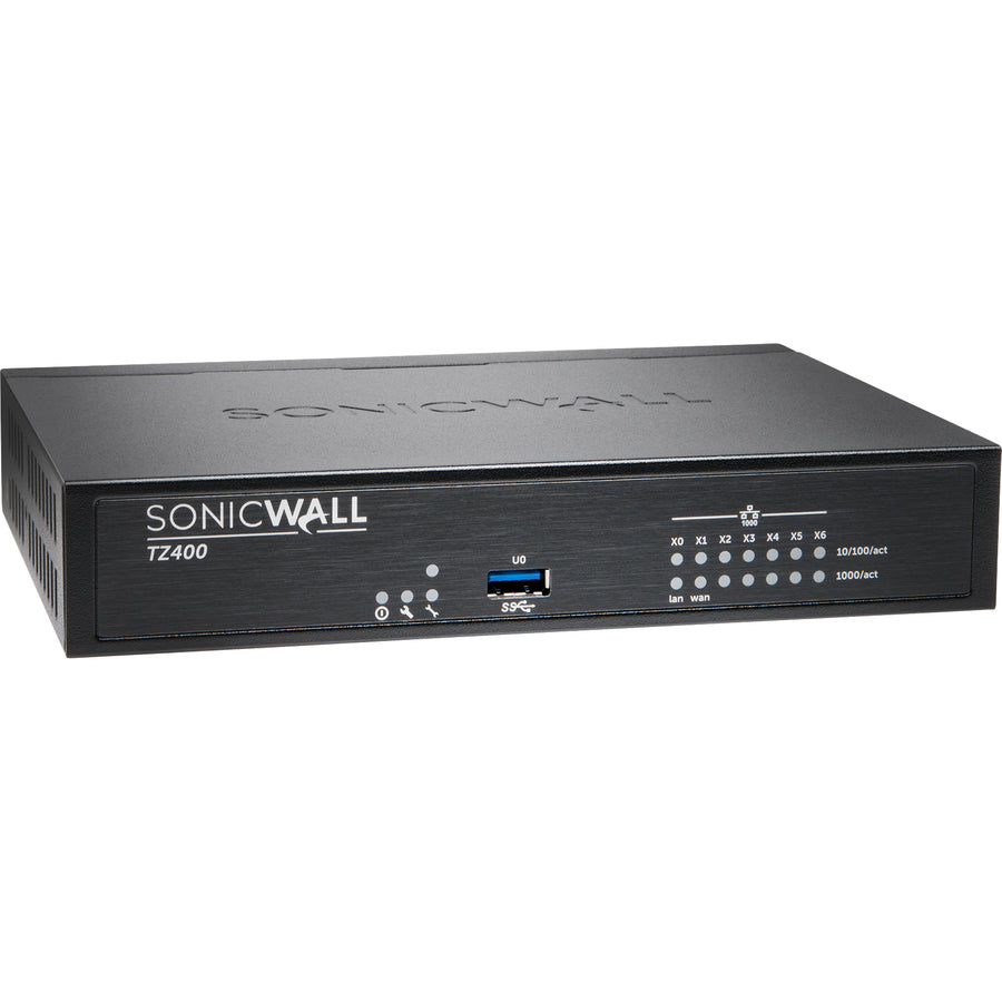 SonicWall TZ400 Network Security/Firewall Appliance with TotalSecure 1 Year 01-SSC-0514