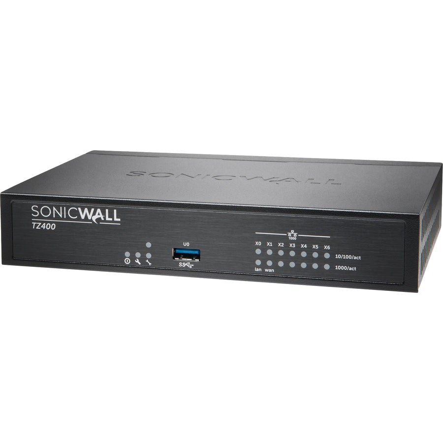 SonicWall TZ400 Network Security/Firewall Appliance with TotalSecure 1 Year 01-SSC-0514