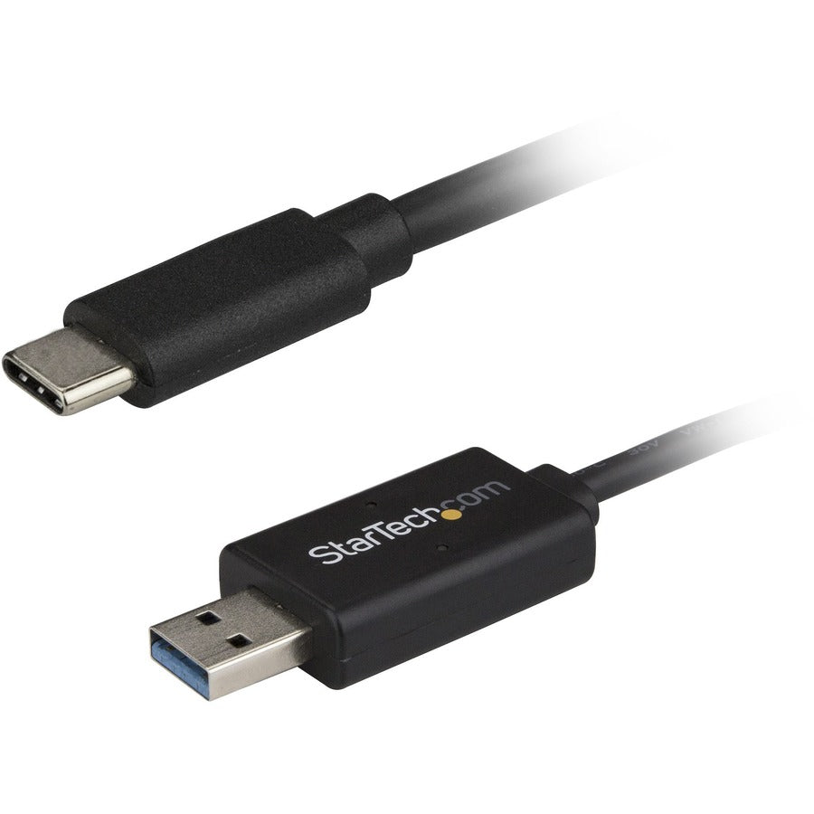 StarTech.com Câble de transfert de données USB C vers USB - Mac / Windows - USB 3.0 - Câble USB C vers USB A - Câble de transfert facile Windows - Transfert de données Mac USBC3LINK