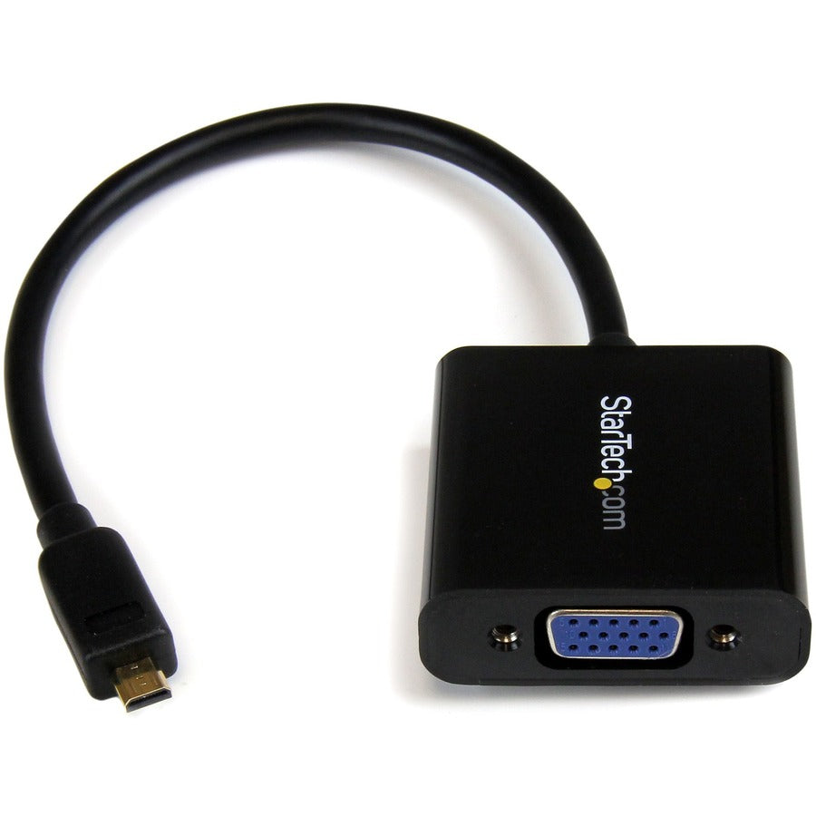 StarTech.com Micro HDMI® to VGA Adapter Converter for Smartphones / Ultrabook / Tablet - 1920x1080 MCHD2VGAE2