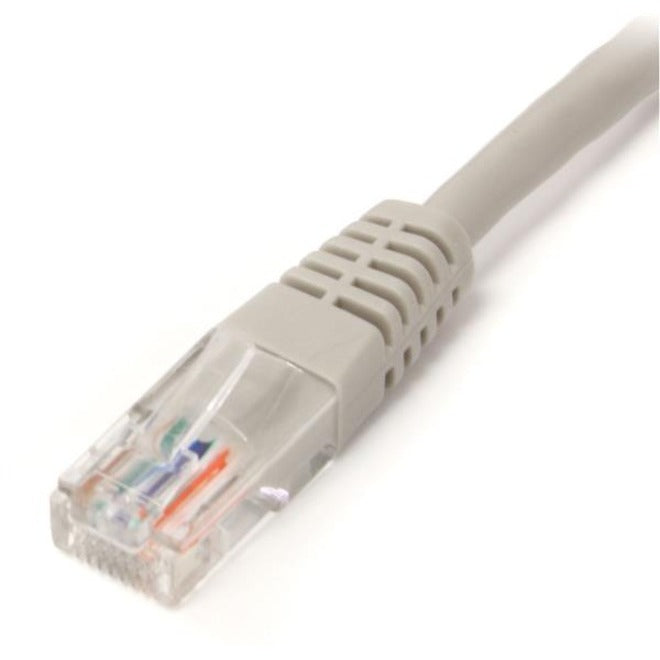 StarTech.com 1 ft Gray Molded Cat5e UTP Patch Cable M45PATCH1GR