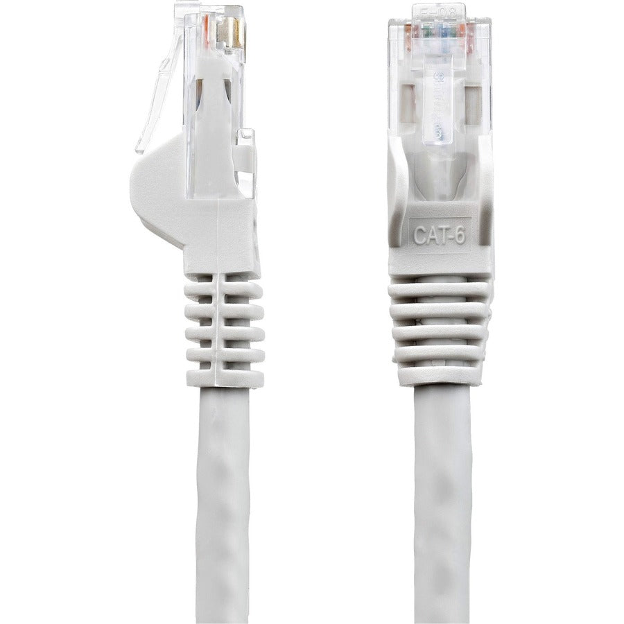 StarTech.com Câble Ethernet CAT6 de 9 pieds - Gris Gigabit sans accroc - Cordon de brassage PoE UTP 650 MHz de catégorie 6 100 W Câblage certifié UL/TIA N6PATCH9GR
