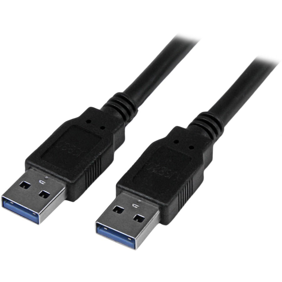 StarTech.com Câble USB 3.0 SuperSpeed A vers A noir de 6 pieds - M/M USB3SAA6BK