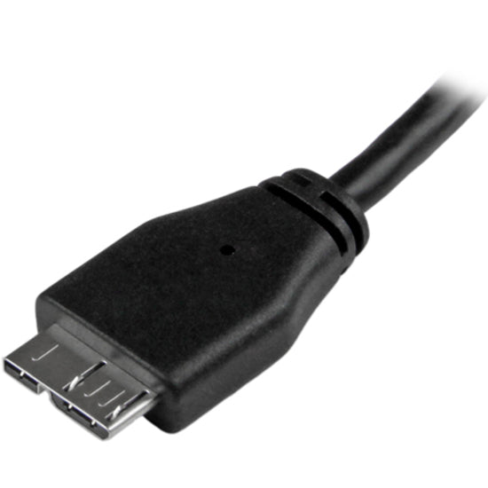 StarTech.com 0.5m (20in) Slim SuperSpeed USB 3.0 A to Micro B Cable - M/M USB3AUB50CMS