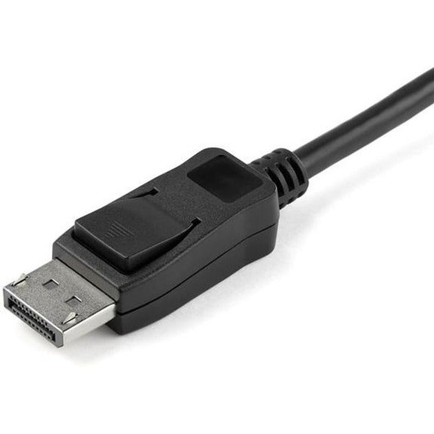 StarTech.com Câble HDMI vers DisplayPort de 2 m 4K 30 Hz – Câble adaptateur actif HDMI 1.4 vers DP 1.2 avec audio – Convertisseur vidéo alimenté par USB HD2DPMM6