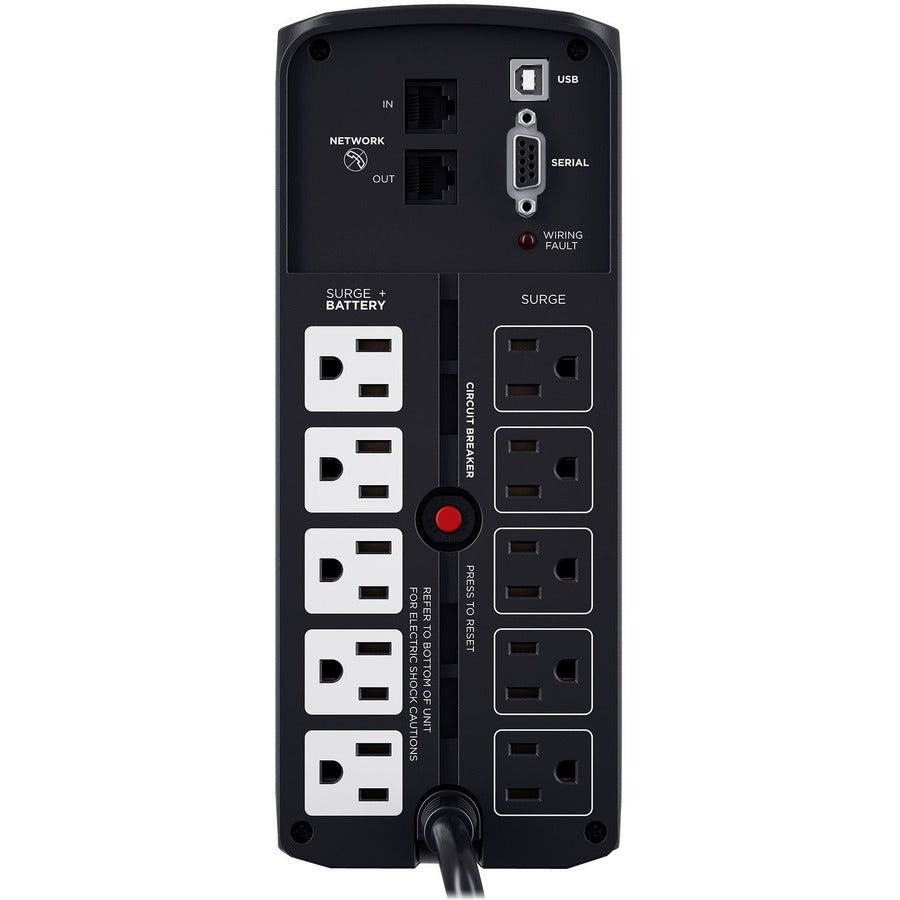 CyberPower UPS Systems CP850PFCLCD PFC Sinewave - Capacity: 850VA/510 W CP850PFCLCD
