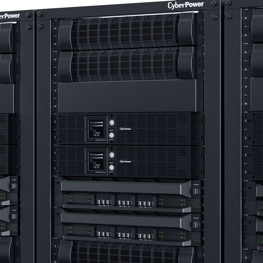 CyberPower Smart App Intelligent LCD OR1500LCDRTXL2U 1500 VA Tower/Rack-mountable UPS OR1500LCDRTXL2U