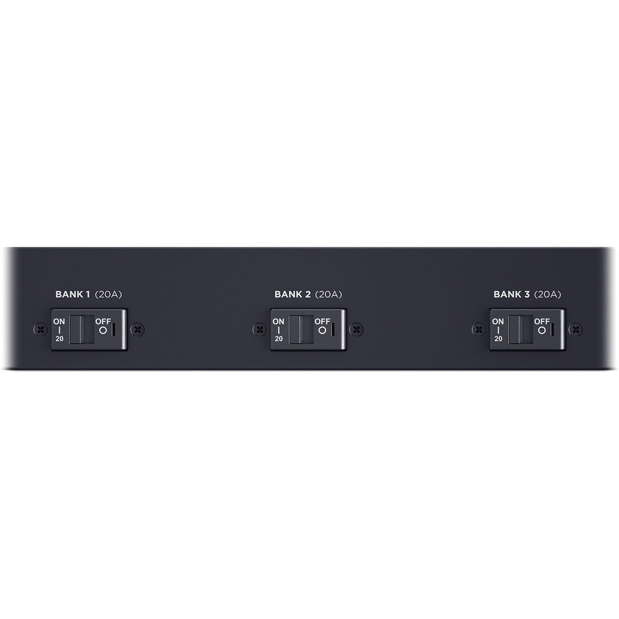 CyberPower PDU83106 3 Phase 200 - 240 VAC 30A Switched Metered-by-Outlet PDU PDU83106