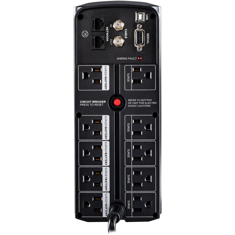 CyberPower UPS Systems CP900AVR AVR - 900 VA / 560 W CP900AVR