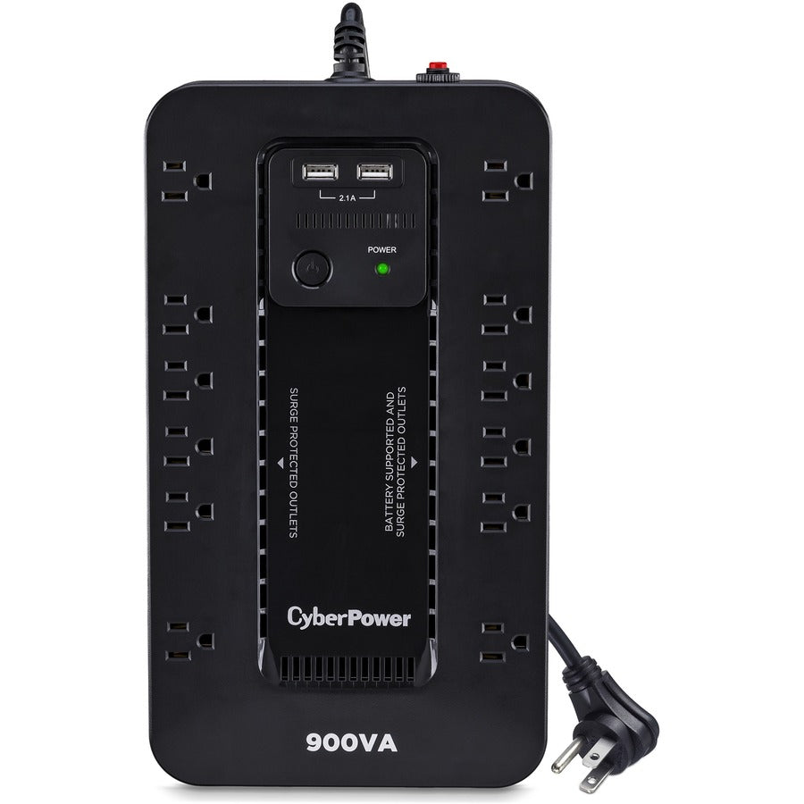 CyberPower UPS Systems ST900U Standby - Capacity: 900 VA / 500 W ST900U