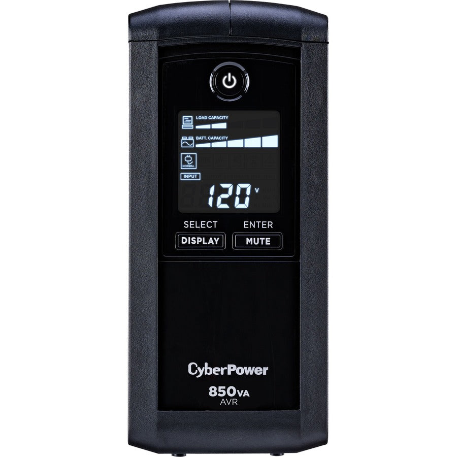 CyberPower UPS Systems CP850AVRLCD LCD intelligent - Capacité : 850 VA / 510 W CP850AVRLCD