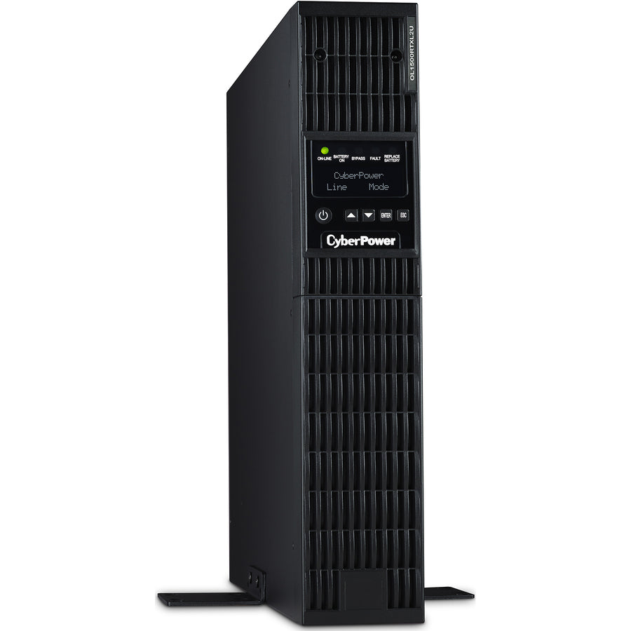 CyberPower UPS Systems OL1500RTXL2U Application intelligente en ligne - Capacité : 1 500 VA / 1 350 W OL1500RTXL2U