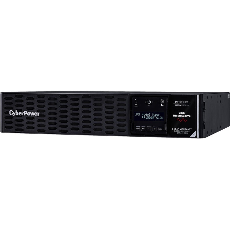 CyberPower Smart App PR1500RTXL2U 1000VA Tower/Rack Convertible UPS PR1500RTXL2U