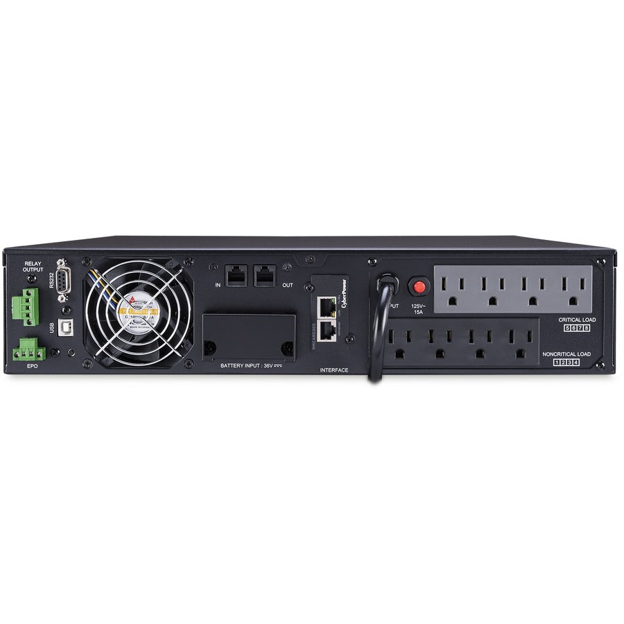 CyberPower UPS Systems OL1500RTXL2UN Smart App Online - Capacity: 1500 VA / 1350 W OL1500RTXL2UN