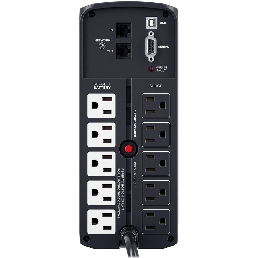 CyberPower CP1000PFCLCD UPS 1000VA 600W PFC compatible Pure sine wave CP1000PFCLCD