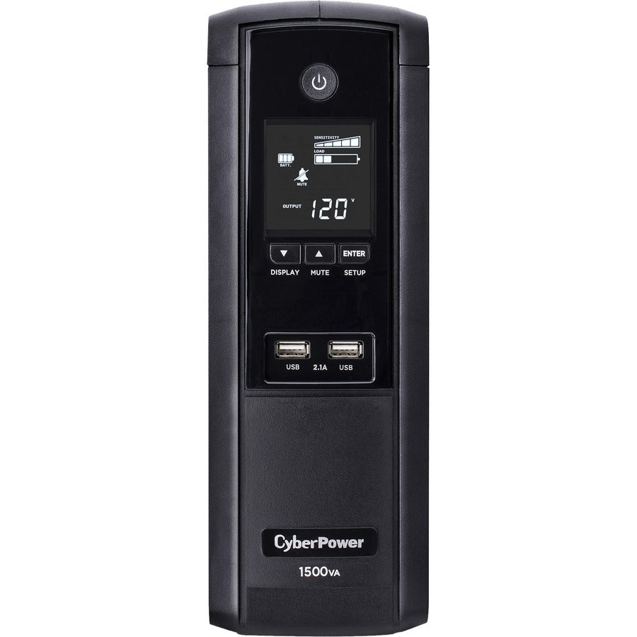 CyberPower UPS Systems BRG1500AVRLCD Intelligent LCD - Capacity: 1500 VA / 900 W BRG1500AVRLCD