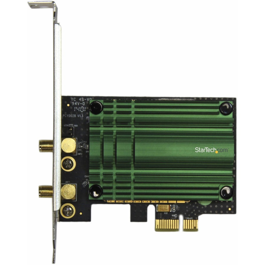 StarTech.com Adaptateur réseau sans fil AC double bande PCI Express AC1200 - Carte WiFi PCIe 802.11ac PEX867WAC22