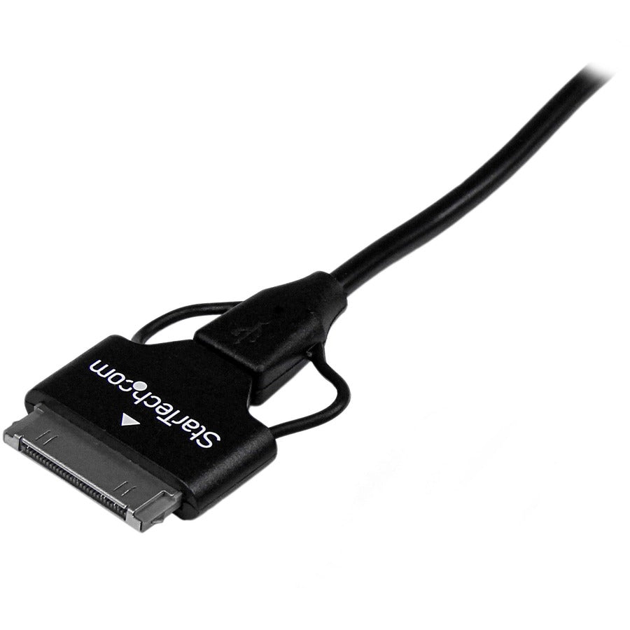 StarTech.com Connecteur Dock Samsung Galaxy Tab™ ou câble combiné micro USB vers USB de 0,65 m (2 pieds) USB2UBSDC