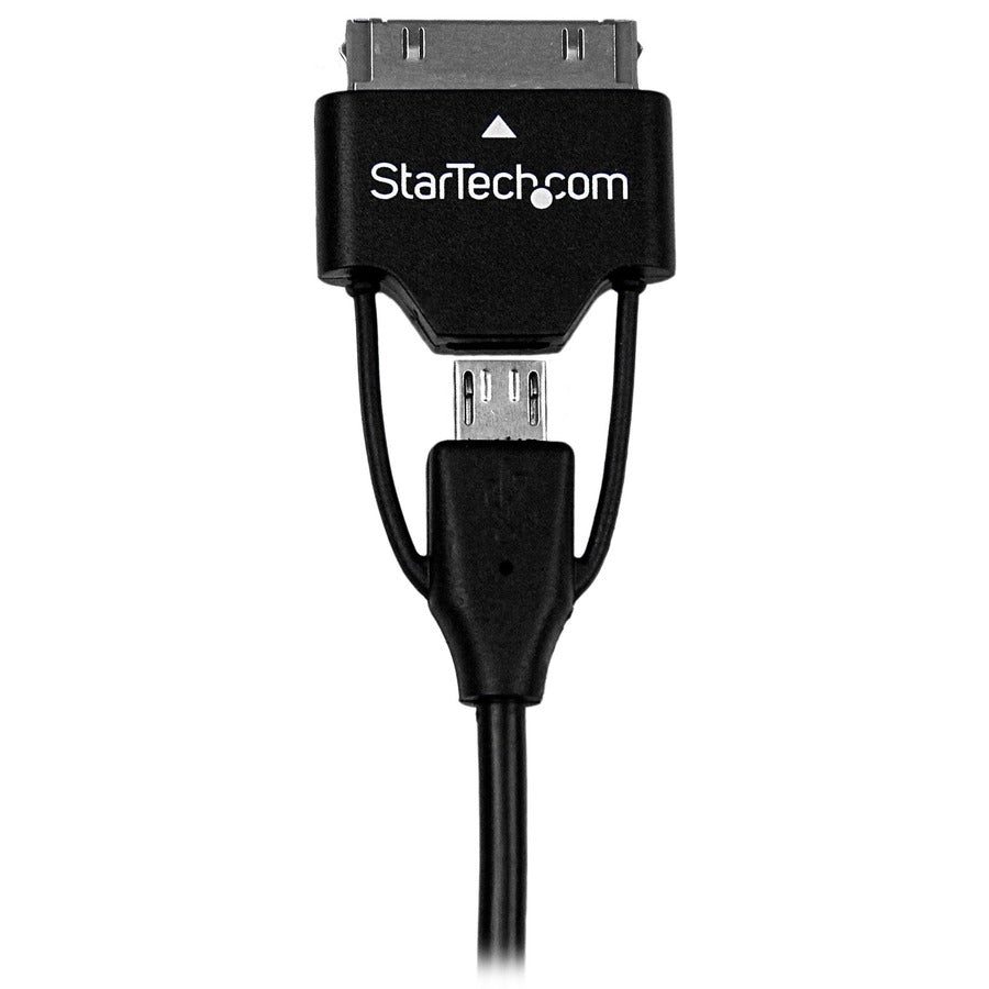 StarTech.com Connecteur Dock Samsung Galaxy Tab™ ou câble combiné micro USB vers USB de 0,65 m (2 pieds) USB2UBSDC