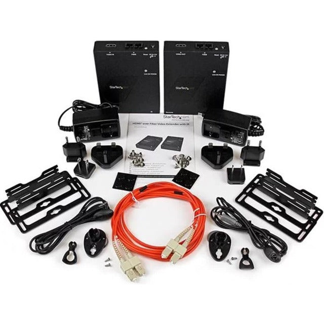 StarTech.com HDMI® Over Fiber Extender with IR Control - SC Fiber - 2600ft (800m) - 1920x1200/1080p ST121HDFXA