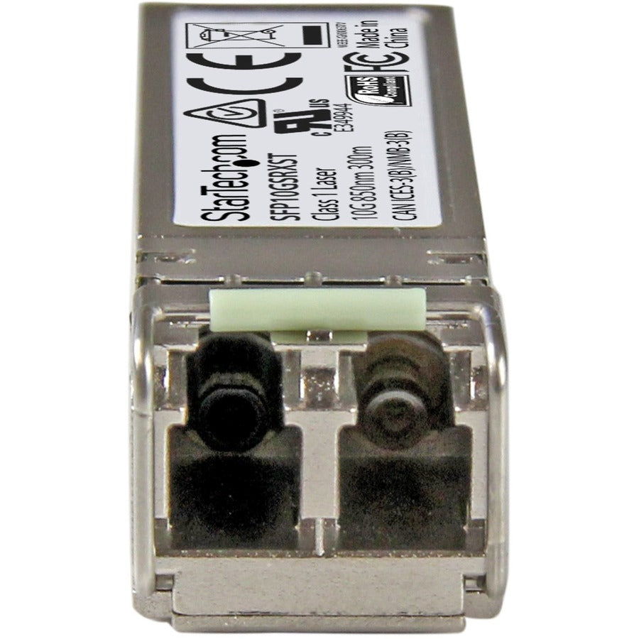 StarTech.com Cisco SFP-10G-SR-X Comp. Module SFP+ - 10GBASE-SR - Émetteur-récepteur optique MMF à fibre multimode SFP+ 10GbE Gigabit Ethernet 10GE SFP10GSRXST