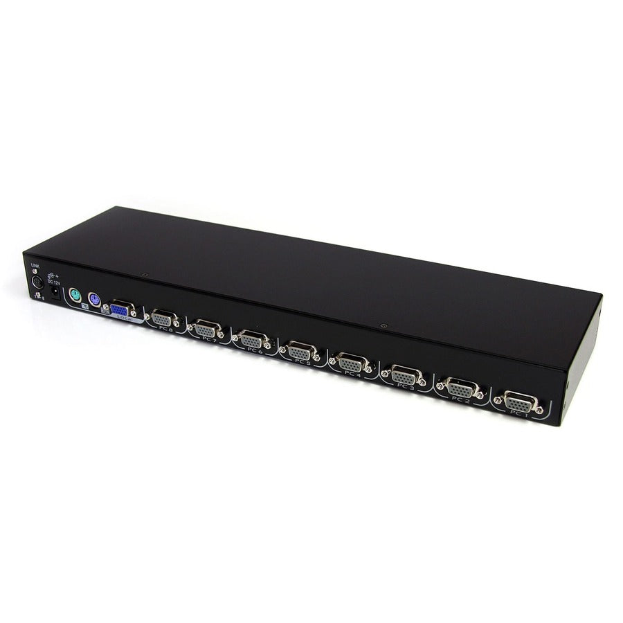 Module KVM StarTech.com à 8 ports pour consoles LCD montées en rack avec console PS/2 et VGA supplémentaire CAB831HD