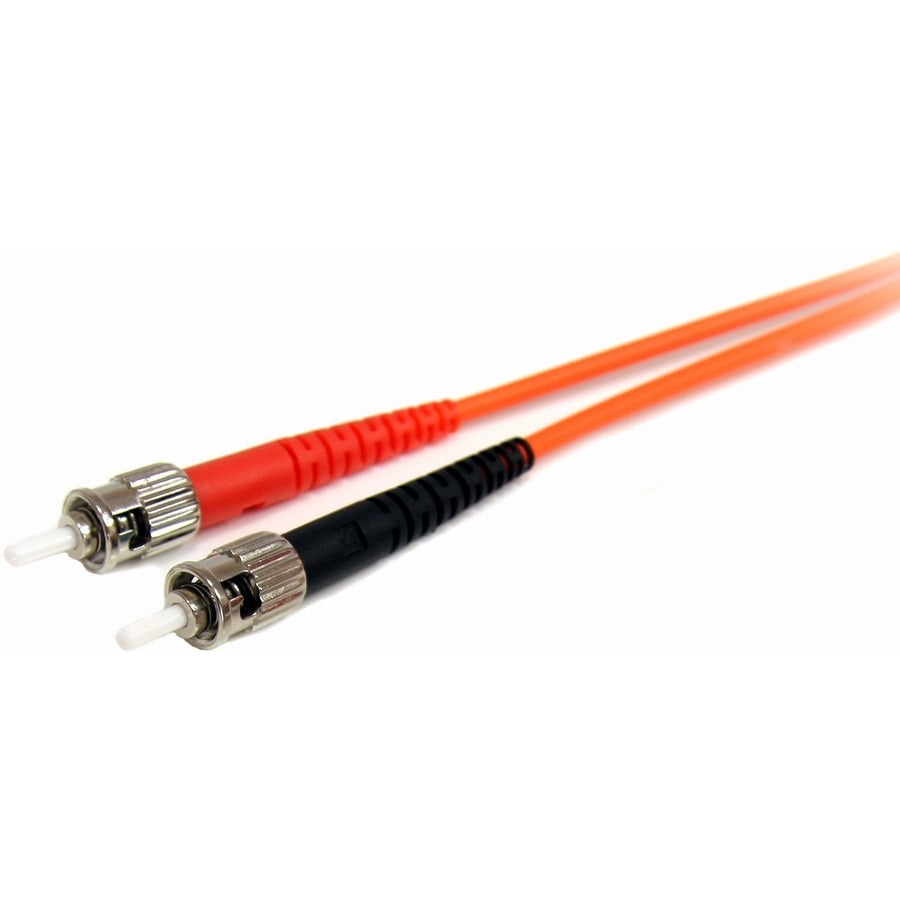 StarTech.com Câble fibre optique 7 m - Duplex multimode 62,5/125 - LSZH - LC/ST - OM1 - Câble de brassage fibre LC vers ST FIBLCST7