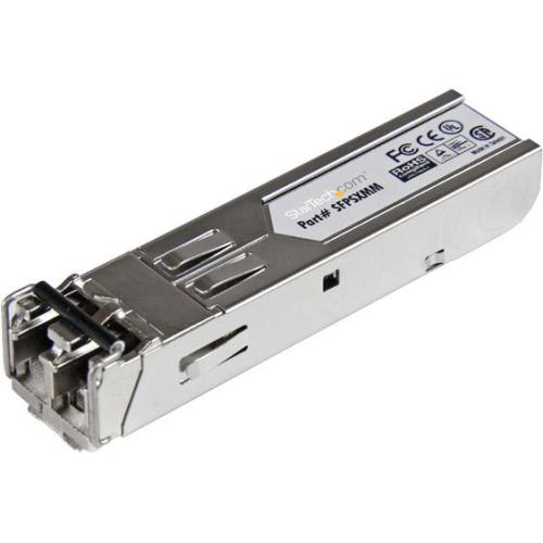 StarTech.com MSA Uncoded SFP Module - 1000BASE-SX - 1GE Gigabit Ethernet SFP 1GbE Multi Mode Fiber (MMF) Optic Transceiver - 550m DDM SFPSXMM