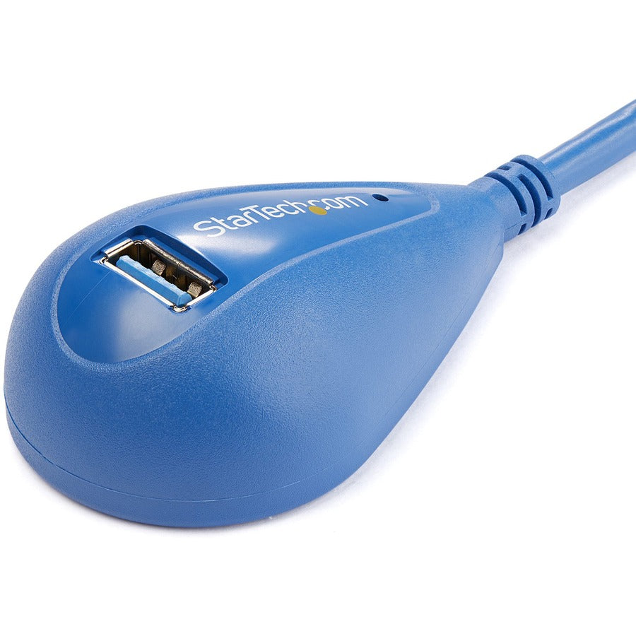 StarTech.com Câble d'extension USB 3.0 SuperSpeed de 1,50 m pour ordinateur de bureau - A vers AM/F USB3SEXT5DSK