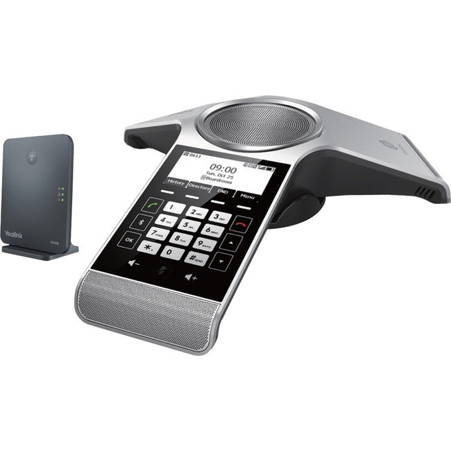 Station de conférence IP Yealink CP930W-Base - Avec/sans fil - DECT, Bluetooth - Bureau - Argent sidéral, Gris classique CP930W-BASE