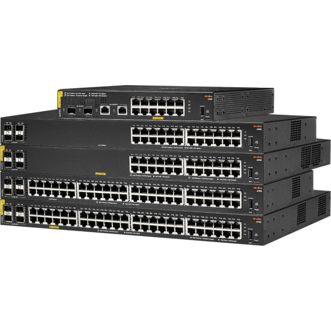 Aruba 6100 24G Class4 PoE 4SFP+ 370W Switch JL677A#ABA