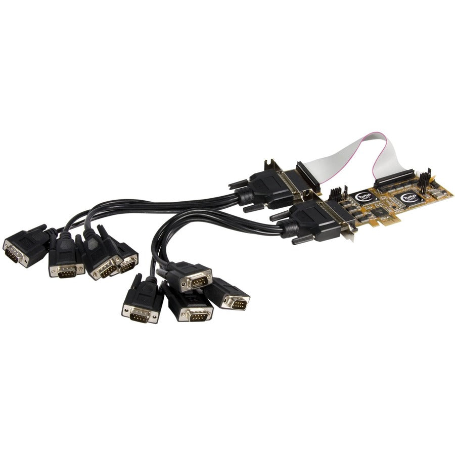StarTech.com remplacé par PEX8S1050LP - Carte adaptateur série RS-232 PCI Express Low Profile 8 ports PEX8S950LP