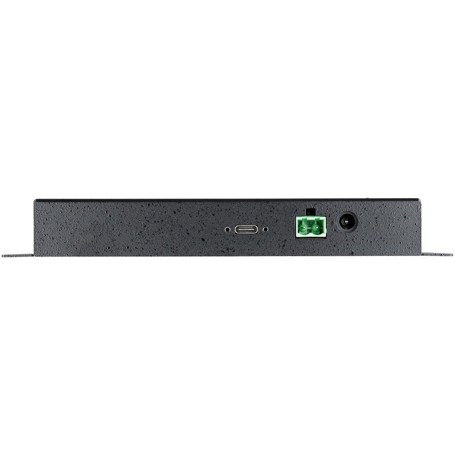 StarTech.com 4 Port USB C Hub 10Gbps - Metal Industrial USB 3.2/3.1 Gen 2 Type-C Hub - 3A/1C - USB-C or USB-A Host - Mountable - ESD/Surge HB31C3A1CME