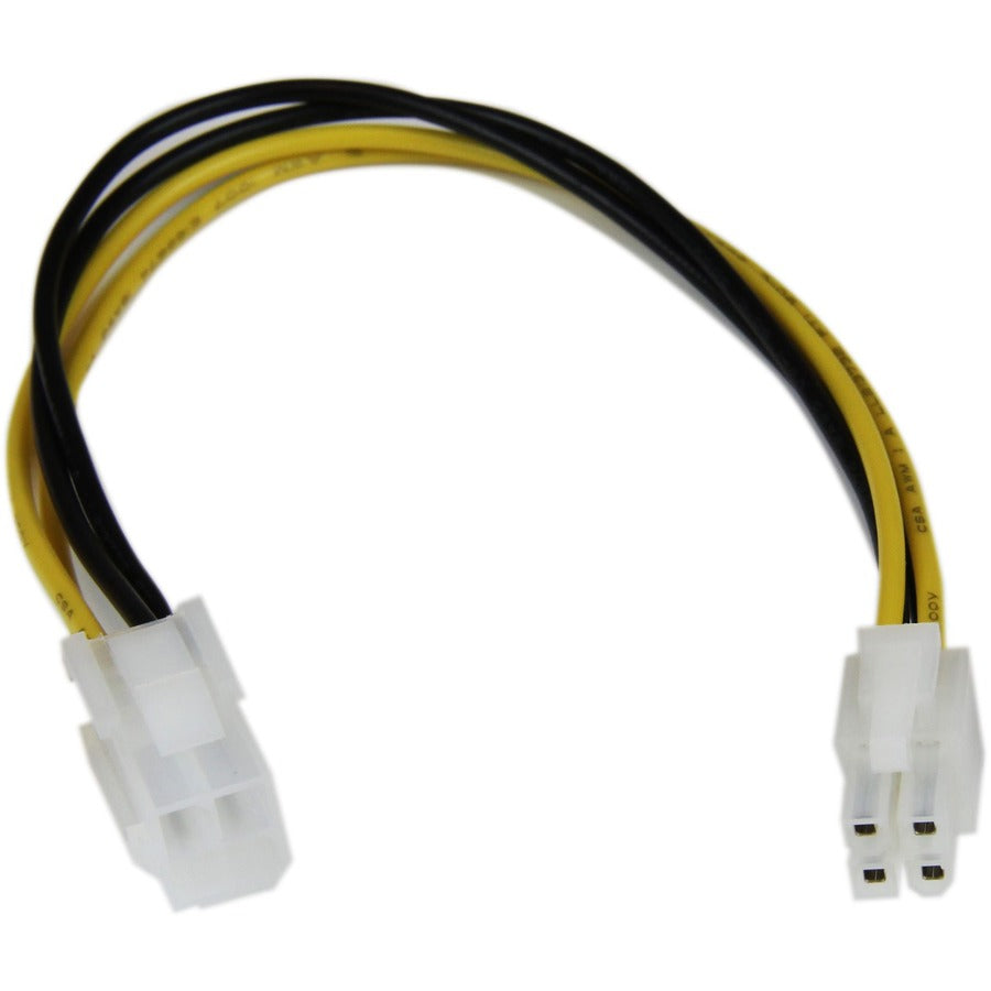 StarTech.com Extension d'alimentation CPU ATX12V 4 broches P4 8 pouces ATXP4EXT