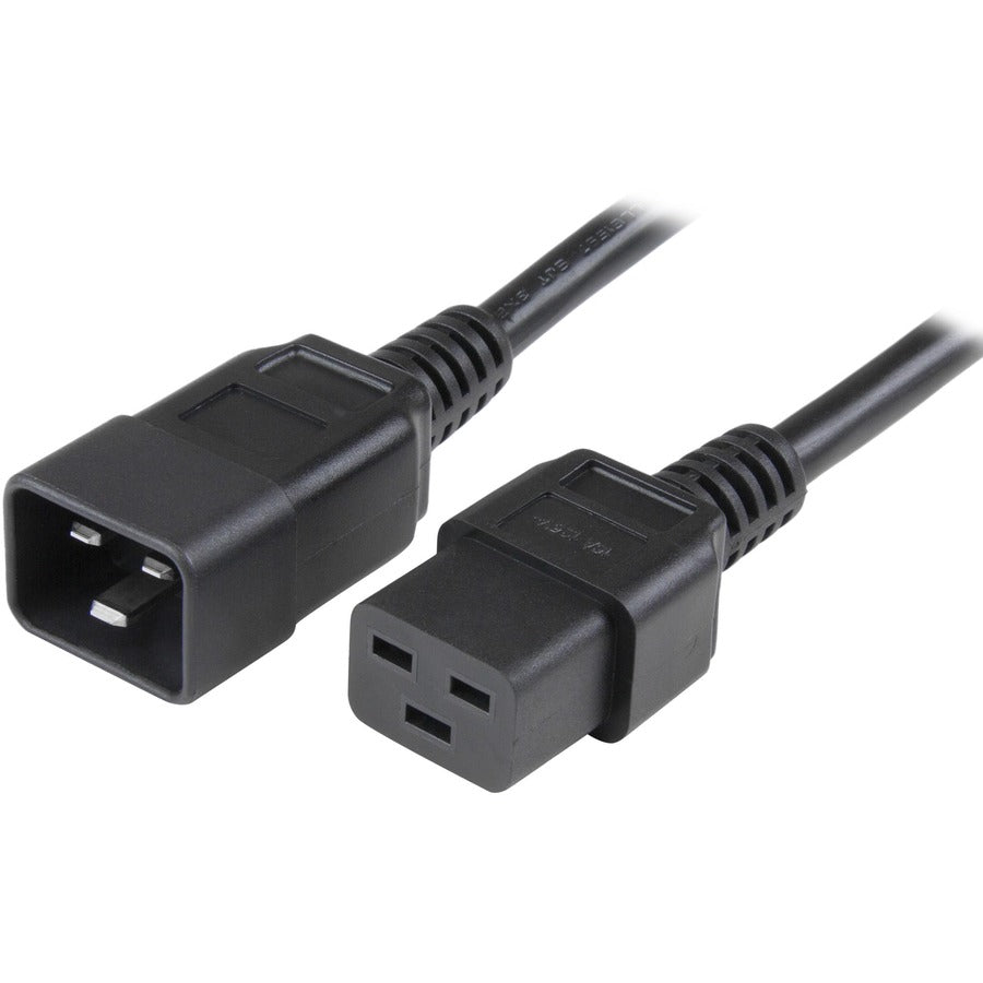 Star Tech.com 3 ft Heavy Duty 14 AWG Computer Power Cord - C19 to C20 PXTC19C20143