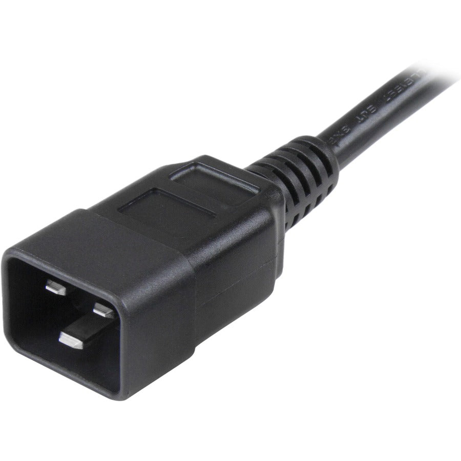 Star Tech.com 3 ft Heavy Duty 14 AWG Computer Power Cord - C19 to C20 PXTC19C20143