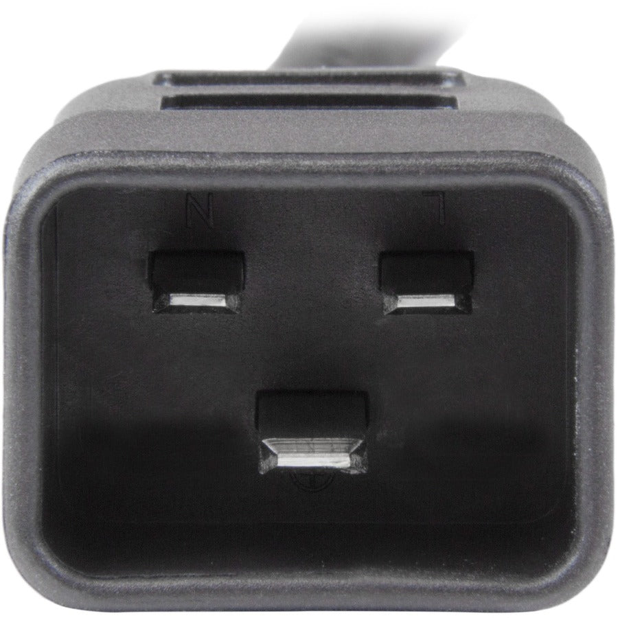 Star Tech.com 3 ft Heavy Duty 14 AWG Computer Power Cord - C19 to C20 PXTC19C20143