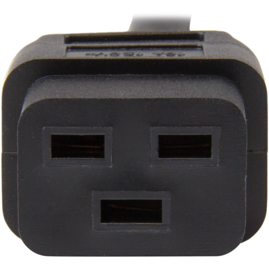 Star Tech.com 3 ft Heavy Duty 14 AWG Computer Power Cord - C19 to C20 PXTC19C20143