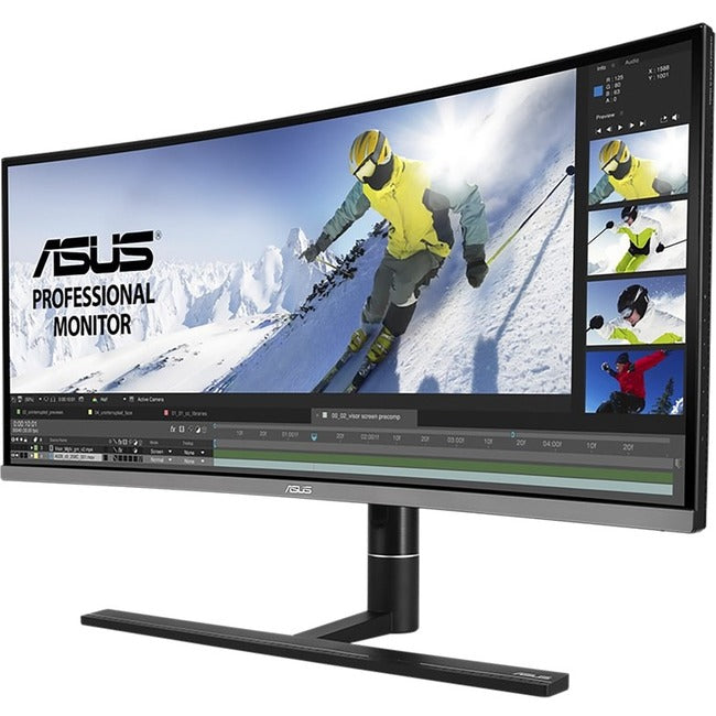 Moniteur LCD LED à écran incurvé Asus ProArt PA34VC UW-QHD - 21:9 - Noir PA34VC