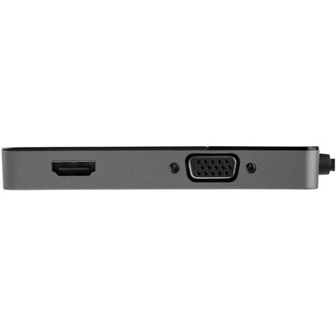 StarTech.com Adaptateur USB 3.0 vers HDMI et VGA - Convertisseur d'adaptateur d'affichage multiport double moniteur USB 4K/1080p Type A - Carte graphique externe USB32HDVGA