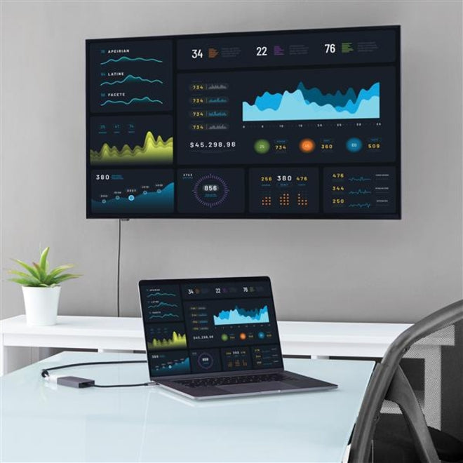 StarTech.com Adaptateur USB-C vers DVI - Connectivité Dual-Link - Conversion active - Convertisseur vidéo USB Type-C Dual-Link - 2560 x 1600 CDP2DVIDP