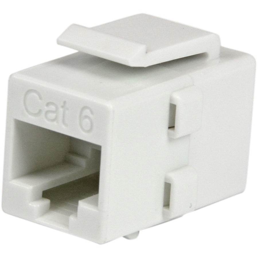 StarTech.com Coupleur réseau Jack Keystone RJ45 Cat 6 blanc - F/F C6KEYCOUPLWH