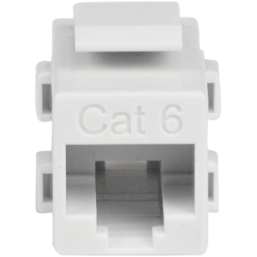 StarTech.com Coupleur réseau Jack Keystone RJ45 Cat 6 blanc - F/F C6KEYCOUPLWH