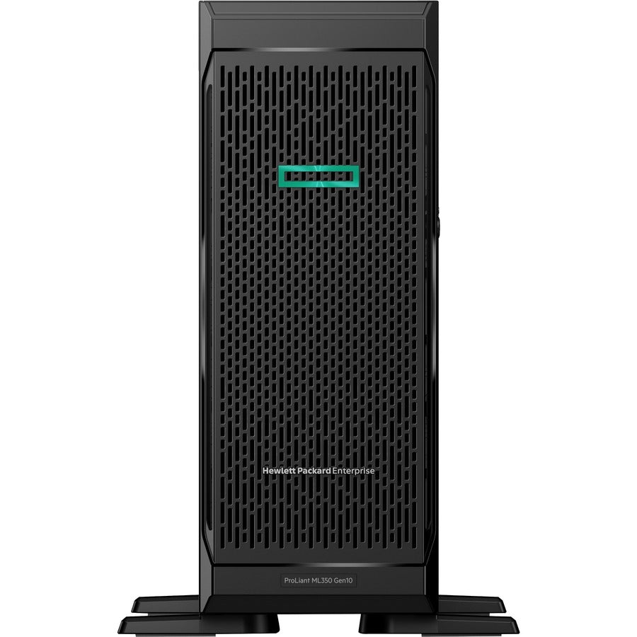 HPE ProLiant ML350 G10 4U Tower Server - 1 x Intel Xeon Silver 4210R 2.40 GHz - 16 GB RAM - Serial ATA/600, 12Gb/s SAS Controller P21788-001