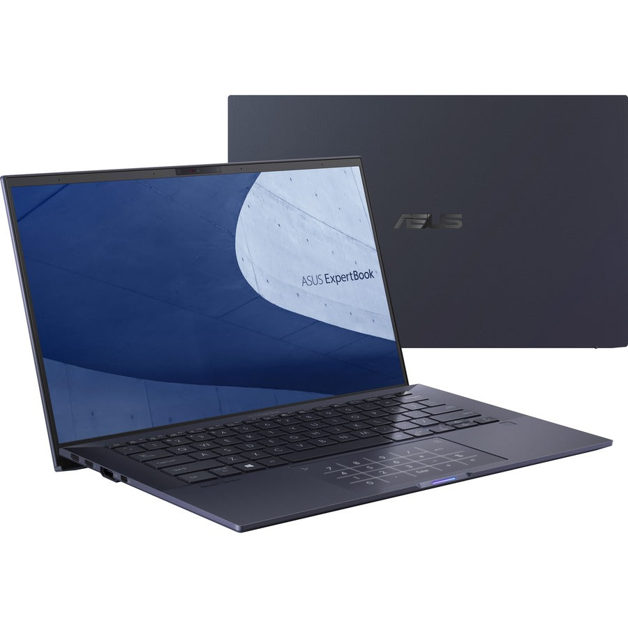 Ordinateur portable robuste Asus ExpertBook B9450 B9450FA-Q53VP-CB 14" - Full HD - 1920 x 1080 - Intel Core i5 (10e génération) i5-10310U Quad-core (4 Core) 1,70 GHz - 16 Go RAM - 512 Go SSD - Star Black B9450FA-Q53VP-CB