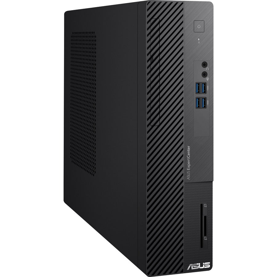 Ordinateur de bureau Asus ExpertCenter D7 D500SA-Q31SP - Intel Core i3 10e génération i3-10100 Quad-core (4 cœurs) 3,60 GHz - 8 Go de RAM DDR4 SDRAM - 256 Go M.2 PCI Express NVMe SSD - Petit facteur de forme - Noir D500SA- Q31SP
