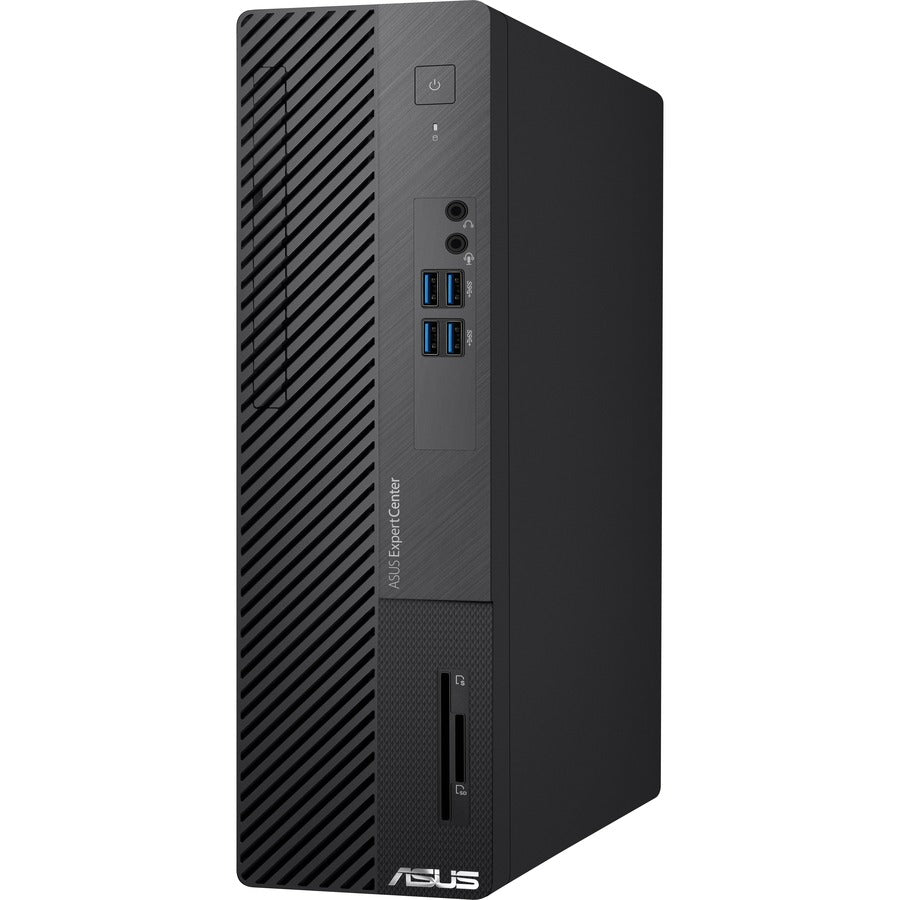 Ordinateur de bureau Asus ExpertCenter D7 D500SA-Q31SP - Intel Core i3 10e génération i3-10100 Quad-core (4 cœurs) 3,60 GHz - 8 Go de RAM DDR4 SDRAM - 256 Go M.2 PCI Express NVMe SSD - Petit facteur de forme - Noir D500SA- Q31SP