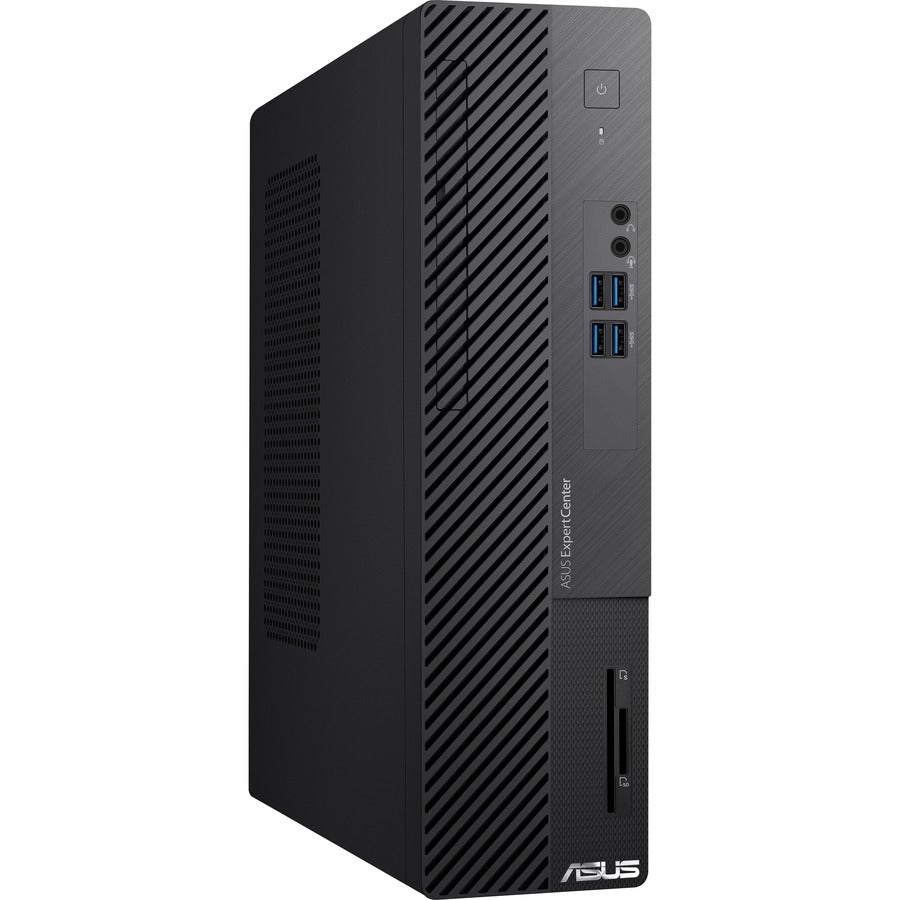 Ordinateur de bureau Asus ExpertCenter D7 D500SA-Q31SP - Intel Core i3 10e génération i3-10100 Quad-core (4 cœurs) 3,60 GHz - 8 Go de RAM DDR4 SDRAM - 256 Go M.2 PCI Express NVMe SSD - Petit facteur de forme - Noir D500SA- Q31SP