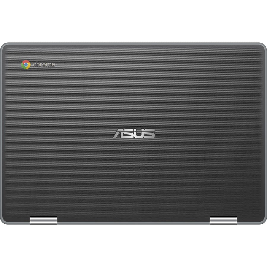 Asus Chromebook Flip C214 C214MA-YS02T-S Chromebook à écran tactile 11,6" - 1366 x 768 - Intel Celeron N4000 Dual-core (2 Core) 1,10 GHz - 4 Go de RAM - 32 Go de mémoire Flash - Gris foncé C214MA-YS02T-S